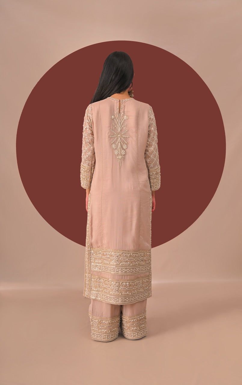 Noor Gulabi Suit