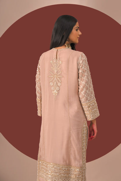 Noor Gulabi Suit