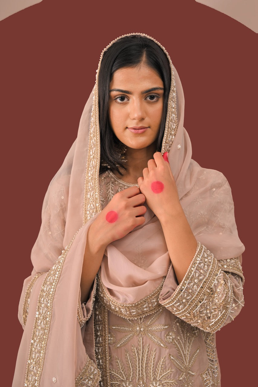 Noor Gulabi Suit